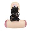 Acessórios para cabelo infantil rabo de cavalo cacheado laço meninas cabelo curto cacheado rabo de cavalo peruca laço infantil rabo de cavalo