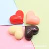 Comida de simulación y juego de amor, crema de chocolate, carcasa de teléfono móvil, accesorios de joyería de resina para bricolaje, pendientes de belleza, material para pendientes