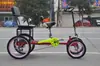 Nova Bicicleta de Três Rodas Quatro Rodas Bicicleta a Pedal Movida por Humano Veículo de Caminhada para Meia-Idade e Idosos Veículo de Lazer para Idosos Pegar Crianças Compras