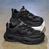 Zapatos de Hombre 2026 Verano Nuevo Estilo Malla Transpirable Suela Gruesa Antideslizante Zapatos Deportivos Estudiante Moderno Versátil Casual Zapatos de Papá