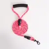 Cuerda de tracción para mascotas reflectante cuerda para perro mediano y grande cuerda de nylon anti-explosión cuerda para pasear perros suministros para mascotas en stock al por mayor