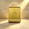 Peça de exibição de estátua dos Três Santos Taoístas de ouro 999 puro, ornamento de ouro Yuan Shi Ling Bao Dao Te Tai Yi Tian Zun para coleção e comemoração