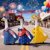 Novo Produto Transfronteiriço da Amazon: Roupa Estilo Capa de Chuva em Forma de Ganso, Fantasia de Ganso para Varanda, Ganso de Jardim para o Dia da Independência Americana