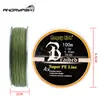 Linha de Pesca PE de 4 Fios 100m Linha Principal Linha Secundária para Pesca em Mar, Linha Trançada Dyneema Atacado, Fornecimento Transfronteiriço