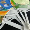 Leques Redondos de Plástico Personalizados com Impressão de Logo, Leques de Brinde para Eventos Corporativos, Leques para Promoção de Matrículas, Leques de Torcida