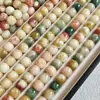 [frambuesa ebria] raíz de bodhi cuentas sueltas al por mayor estudiante DIY pulsera de mano alrededor del dedo cuentas de estudiante suaves accesorios de juego de texto