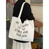Bolsa de Lona de Gran Capacidad Coreana para Mujer, Estilo Nuevo, Estilo Perezoso, Bolso de Hombro para el Trabajo y los Viajes, Bolso Tote Versátil de Nicho