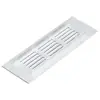 Armario Rectangular Cubierta Decorativa Aleación de Aluminio Agujero de Ventilación Gabinete de Zapatos Disipación de Calor Ventilación Cubierta de Malla Transpirable Ventilación de Disipación de Calor