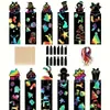 Venta al por mayor de fábrica marcapáginas de animales papel para rascar creativo DIY niños Navidad Pascua Halloween pintura para rascar