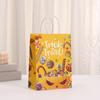 Bolsa de Papel con Tema de Halloween Transfronteriza Bolso de Mano Bolsa de Papel para Compras Decoración Ambiente Navideño Fiesta Cartera