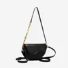 Bolsas Femininas 2024 Nova Textura Tendência Transfronteiriça Popular Versátil Bolsa Transversal Moda Pequena Bolsa Quadrada Bolsa de Ombro Bolsa de Selim