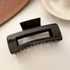 Pinza para el Cabello con Lazo Grande Estilo Coreano Pinza Tiburón Simple para el Cabello Pinza para el Cabello de Mujer en la Parte Posterior de la Cabeza
