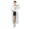 Capa de Chuva Reutilizável Peça Única Eva Outdoor Capa de Chuva de Corpo Inteiro para Homens e Mulheres Adultos Vestuário Outdoor Poncho de Montanhismo Capuz Impermeável