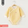 Roupas de Bebê Outono e Inverno Acolchoadas Finas Roupas Envoltas na Fralda Macacão de Manga Longa para Bebê Roupas Quentes Chapéus Triangulares
