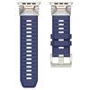 [Sentido de Gama Alta] Adecuado para Apple Watch Generaciones 1-9 Correa de Caucho de Flúor Ultra Funcional Correa iWatch