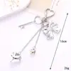 Nuevo Colgante Llavero de Metal con Forma de Corazón para Bolso, Decoración de Bolso, Accesorio de Teléfono de Nicho Y2K