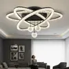 Luz principal para sala de estar e quarto em estilo minimalista italiano, luminária de teto moderna simples de luxo leve, designer Zhongshan lighting