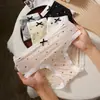 Pantaletas de Hielo de Seda con Sensación de Segunda Piel para Mujer, Estilo Japonés, Frescas y Sin Costuras, Calzones de Seda de Hielo para Joven, Cintura Media, Transpirables, Pantaletas para Mujer Tallas Grandes