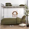 Juego de Cama de Tres Piezas Color Verde Militar Hecho de Algodón Puro para Estudiantes, Entrenamiento Militar, Dormitorios Escolares, Ayuda de Emergencia, Venta al por Mayor de Fábrica