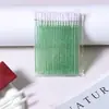 Venta al por mayor transfronteriza de aplicadores de brillo de labios con mango de cristal transparente, tipo brocha, para mujeres