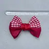Nuevos Accesorios para el Cabello de Lazo a Cuadros de Tela, Juguetes para Mascotas, Ropa, Zapatos y Sombreros, Ropa para Bebé, Accesorios Semi-Terminados para Manualidades