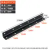 Soporte de Ángulo Extendido de Acero Inoxidable, Soporte de Ángulo de Tira Larga, Pie Recto en Forma de L de 90 Grados, Soporte de Perfil de Ángulo de Tres Lados, Escuadra de Esquina, Conector para Muebles