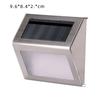 Lâmpada de Parede Solar LED à Prova d'Água para Exterior Mais Vendida da Amazon com Sensor de Corpo Humano Luminoso Superior e Inferior Luz Noturna Doméstica