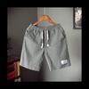 Pantalones Cortos de Algodón y Lino para Hombre Tallas Grandes Estilo Japonés Holgados de Longitud Media para Personas Gorditas Pantalones Finos Casuales para la Playa