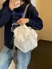 Mochila Casual de Estudiante de Color Sólido Simple y Elegante para Viajes y Trayectos, Nueva de Otoño 2026, Doble Hombro, Gran Capacidad