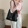 Bolsa de Ombro Grande de Tecido da Moda para Axila Bolsa Transversal Casual Simples 2026 Nova Bolsa Saco de Nicho para o Dia a Dia
