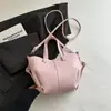 Bolso Cubo Estilo Nuevo Simple Retro Bolso Casual de Moda 2026 Otoño Nuevo Estilo Bolso de Hombro Cruzado Texturizado para Mujer