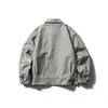 Roupas Masculinas North Boundary Marca Americana Moderna Estilo Novo Inverno 2025 Jaqueta de Lã Polar 320g com Algodão Pesado Lavado para Homens