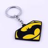 AliExpress popular filme europeu e americano Vingadores Batman vs Superman liga carro chaveiro pingente