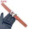 Cinturón de cuero fino de moda para mujer de 2,5 cm, nuevo diseño de mariposa de alto sentido, cinturón versátil