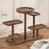 Suporte de flores em vários níveis para decoração de sala de estar interna e varanda, suporte para plantas suculentas, suporte de vaso de planta para piso de casa