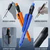 Lápiz para Carpintería de Agujero Profundo Más Vendido Transfronterizo, Lápiz Mecánico Automático para Carpintería, Marcador de Grafito con Gancho Ajustable