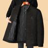 Chaqueta de Chenilla para el Festival de Primavera para Hombres de Mediana Edad, Top de Cuello Alto para Negocios Casual sin Planchado, Chaqueta Estilo Papá para Hombres