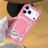 Marco de Fotos Estilo Inglés Adecuado para iPhone 18 Pro Max, Funda de Teléfono Dos en Uno con Orejas de Gato, Funda de Gel Anti-Caídas para Apple 16