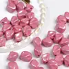 Dingyi Lengyue Colorido Barroco 4 Furo Passante Irregular de Cascalho Contas Acrílicas Acessórios para Pulseira de Contas Soltas