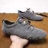 Estación independiente transfronteriza popular zapatos de pulpo para hombre transpirables zapatos casuales de cuero para hombre zapatos de guisantes talla grande zapatos deportivos de moda