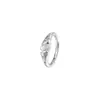 Anillo Ovalado Retro de Moissanita Huevo de Paloma para Mujer Anillo de Diamante de Simulación 925 Anillo de Dedo Brillo Estelar