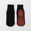 Calcetines antideslizantes de media caña para suelo calcetines de trampolín calcetines de educación temprana para niños calcetines para parque de atracciones calcetines para yoga en casa