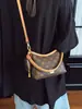 Bolso Tote Vintage de Alta Gama de Gran Capacidad para Mujer 2026 Nuevo Estampado Retro Bolso de Hombro para el Trabajo Bolso Cruzado para Mujer
