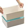 Marco de Soporte Apilable para Caja de Almacenamiento, Barra Auxiliar en Capas, Clip Fijo, Cesta de Almacenamiento, Marco de Soporte de Cuatro Esquinas, Herramienta Mágica para Ahorrar Espacio