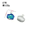Quema a baja temperatura azul degradado flor mariposa aleación gota de aceite diy llavero accesorios de joyería pendientes colgante material