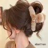 Grampo de Cabelo Laço Maillard para Mulheres, Presilha Grande Tipo Tubarão de Alta Qualidade, Novo Modelo 2026, Grampo para Coque na Parte de Trás da Cabeça, Acessório de Cabelo