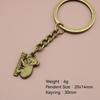 Llavero Oso Koala Aleación Bronce Antiguo Color Plata Diseño Abrazando Árbol Colgante para Bolso Shein Temu Aliexpress Amazon