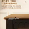 Mesa de Comedor Rectangular de Madera Maciza Estilo Francés de Mediados de Siglo Mesa de Diseñador para Apartamentos Pequeños Mesa y Sillas para Sala de Estar Mesa de Comedor