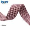 Baodong Accesorios para el Cabello DIY Accesorios para Ropa Tela de Algodón y Lino con Rayas de Espiga y Lazos Tejido de Cinta Hecho a Mano