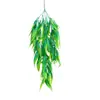 Plantas Verdes Simuladas, Helechos Artificiales, Hojas Persas de 5 Puntas y 2 Patas, Hojas Verdes para Montar en la Pared, Enredaderas, Plantas Verdes Colgantes para Interiores y Exteriores